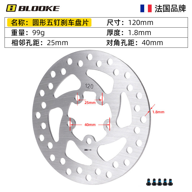 BLOOKE Mountain Bike Disc Brake Rotors (120-203mm)