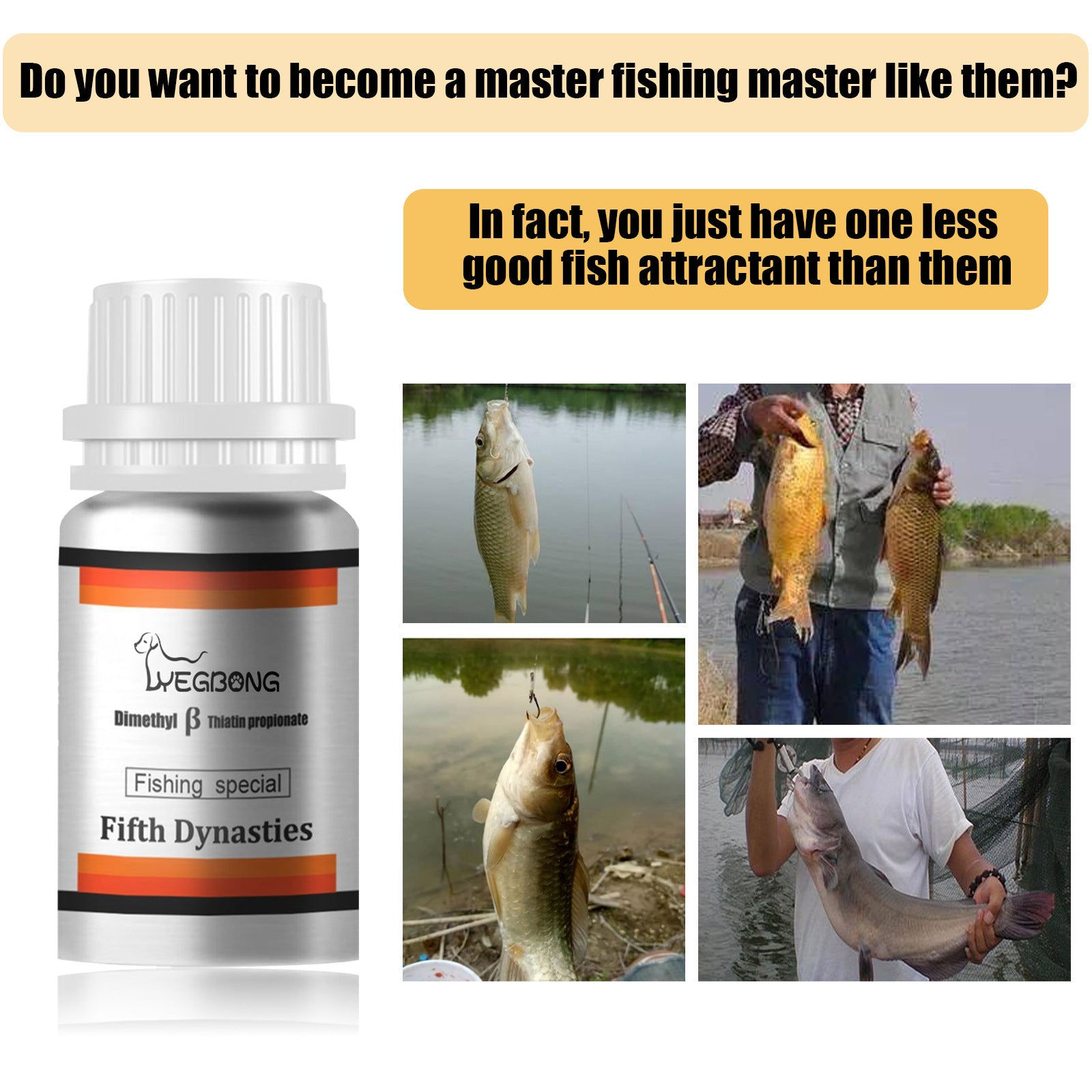 Yegbong Fish Bait Attractant for Carp and Grass Fish