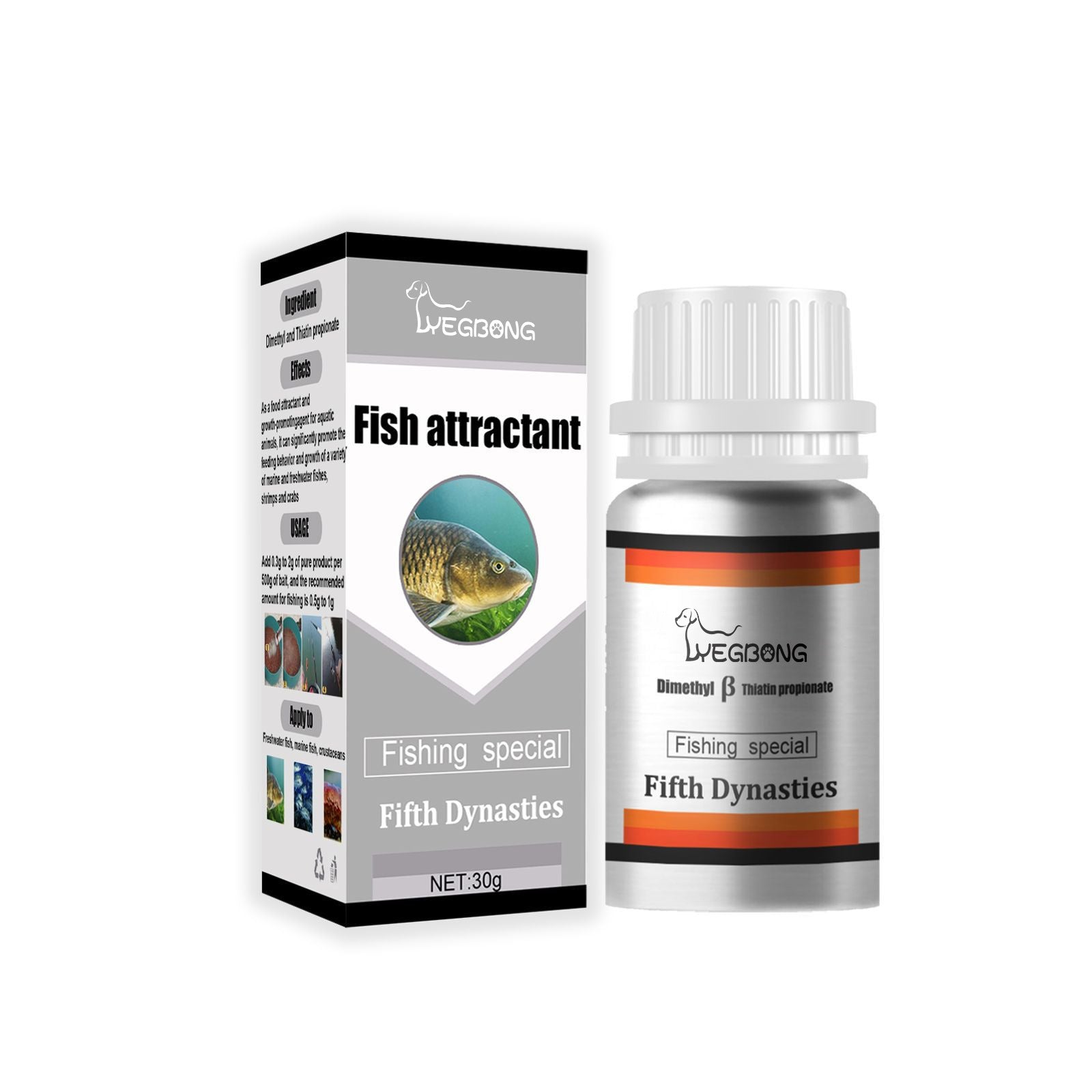 Yegbong Fish Bait Attractant for Carp and Grass Fish