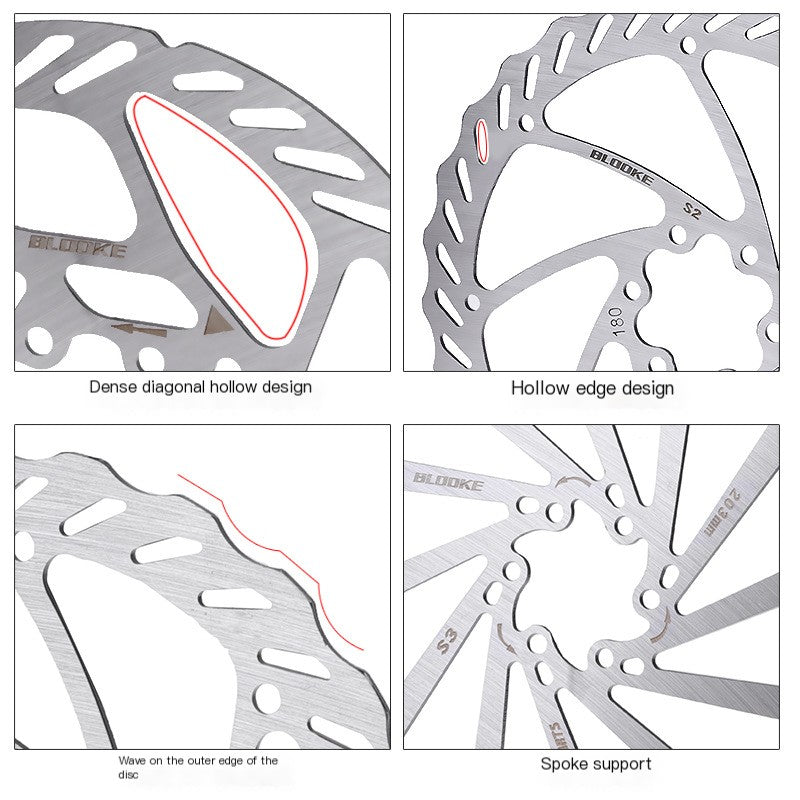 BLOOKE Mountain Bike Disc Brake Rotors (120-203mm)